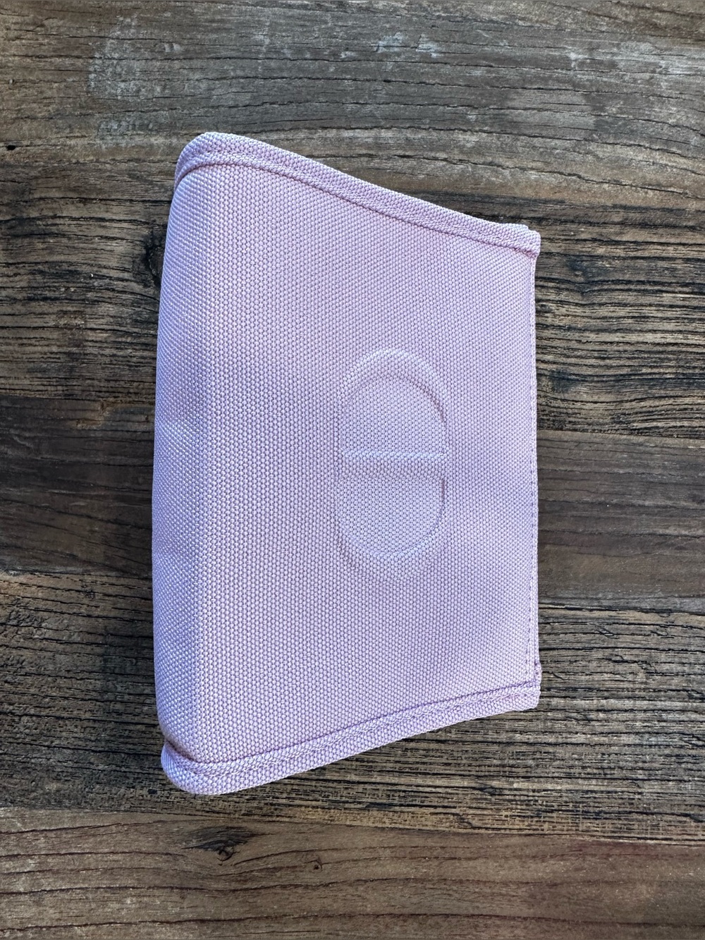 Dior Pink Canvas Cosmetic Pouch
